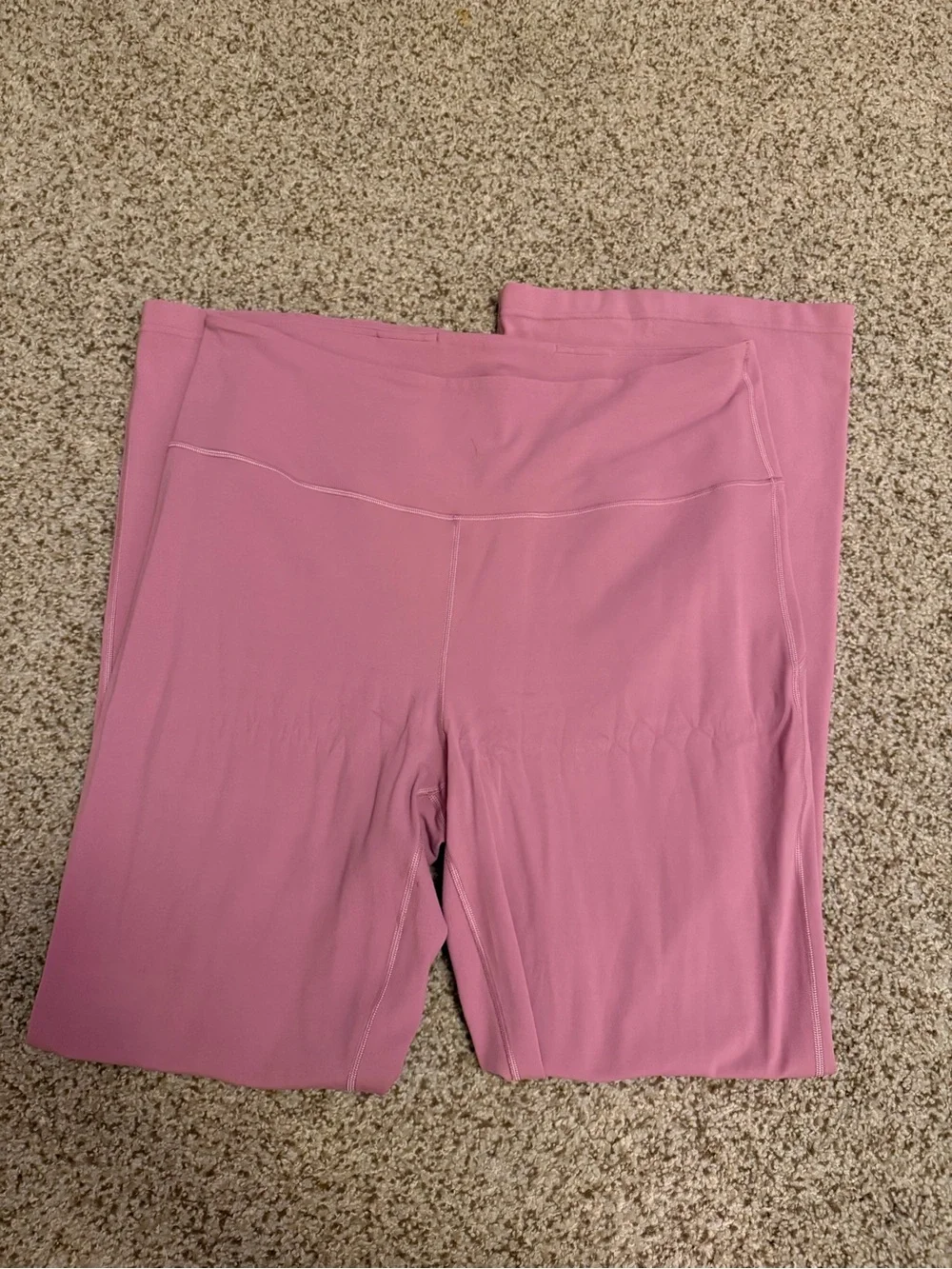 Lululemon Groove High Rise Flare Leggings in Velvet Dust